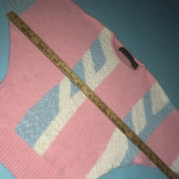 𝅺BRAMBLE Lane vintage knit crewneck dolman sleeves  1980’s size M - Picture 8 of 9